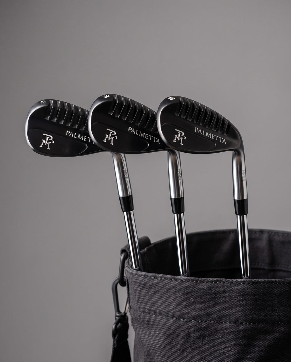 The Short Side - 45, 56 and 60 PM1 Noir Golf Wedges