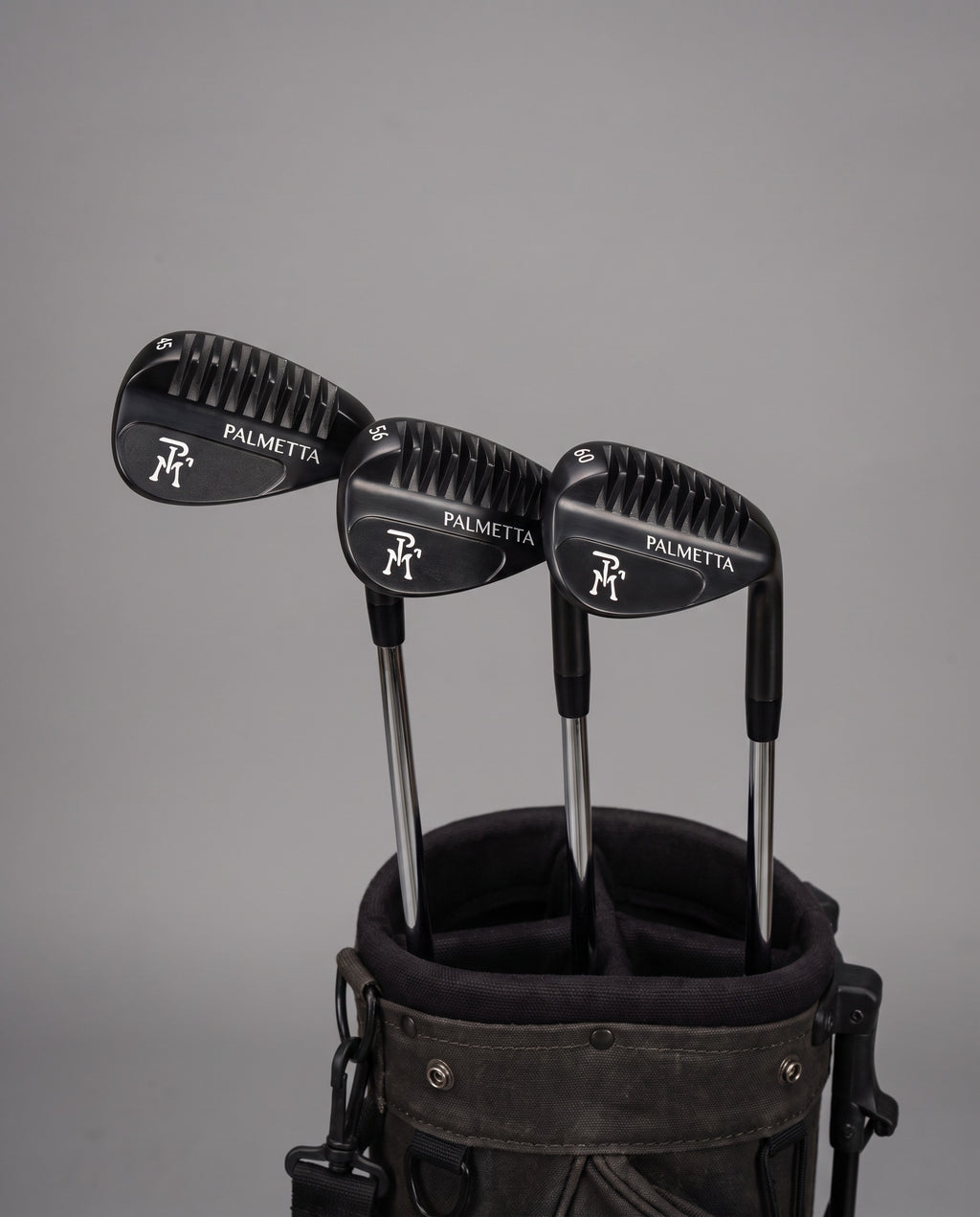 The Short Side - 45, 56 and 60 PM1 Noir Golf Wedges