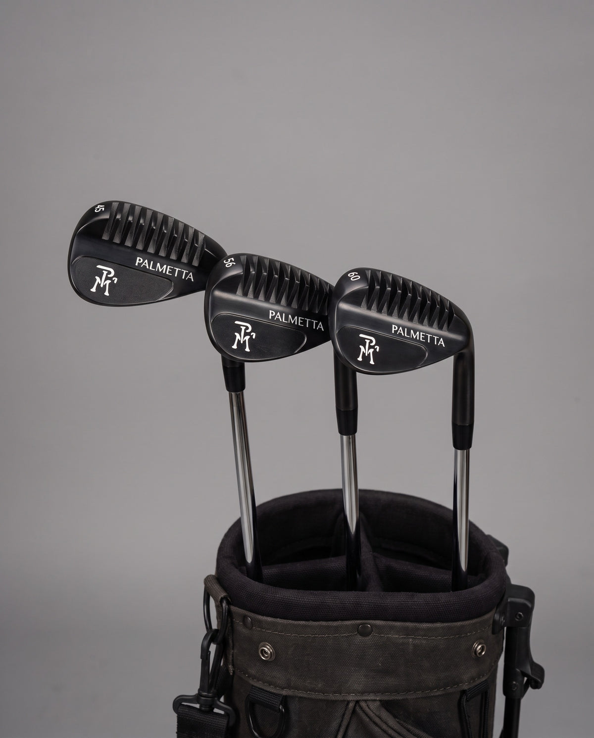 The Short Side - 45, 56 and 60 PM1 Noir Golf Wedges
