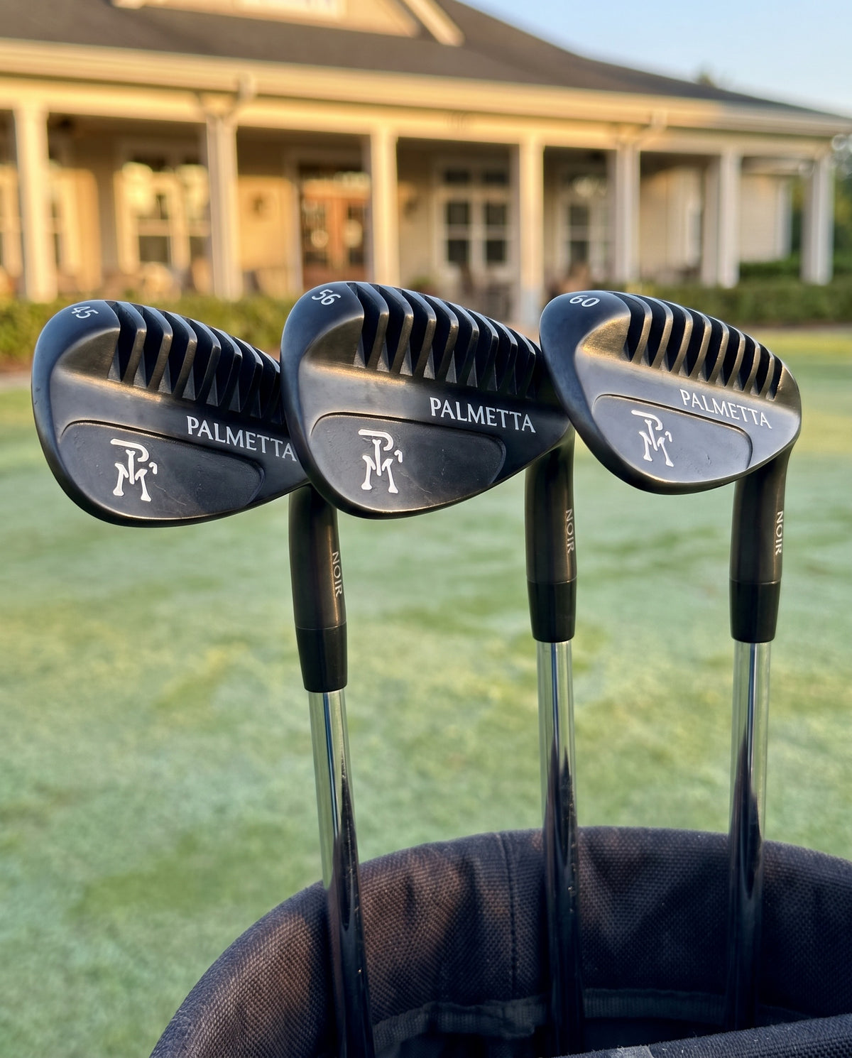 The Short Side - 45, 56 and 60 PM1 Noir Golf Wedges